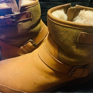 UGG Tan Leather Boots